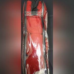 Equine‎ Horse Fleece Polo Leg Wraps Set of 4 New Red & yellow Green Unbranded